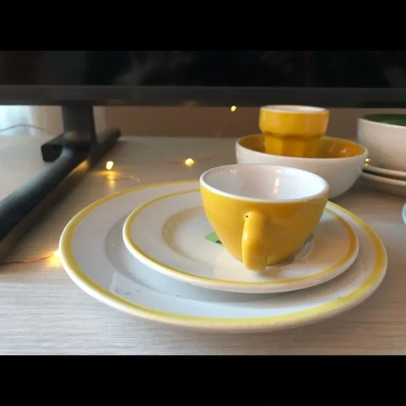 Kids ceramic kitchen dish set 20 piece set - Picture 9 of 10